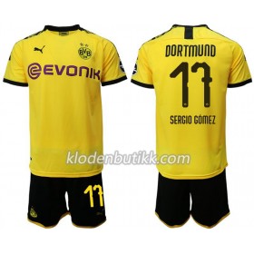 Borussia Dortmund Sergio Gomez 17 Barn Hjemmedraktsett 2019-2020 Kortermet (+ Korte bukser)